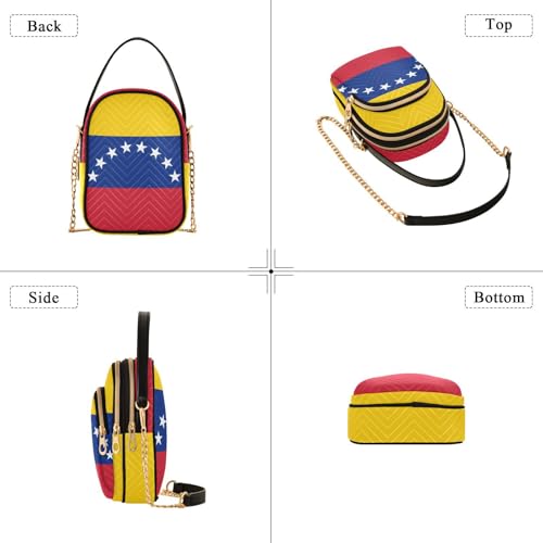 Image of Patriot Flag Cell Phone Purse Crossbody Handbag Durable Shoulder Bag Sturdy Travel Pouch