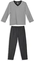 Conjunto de pijama Gola V LupoMasculino