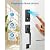 WiFi Smart Keyless Entry Door Lock Set w/Front Door Handle, 0.1s Fingerprint Biometric Unlock, Auto Lock, APP Remote/Passcodes/Cards Control, Keypad Deadbolt, Easy Install for Entry Bedroom
