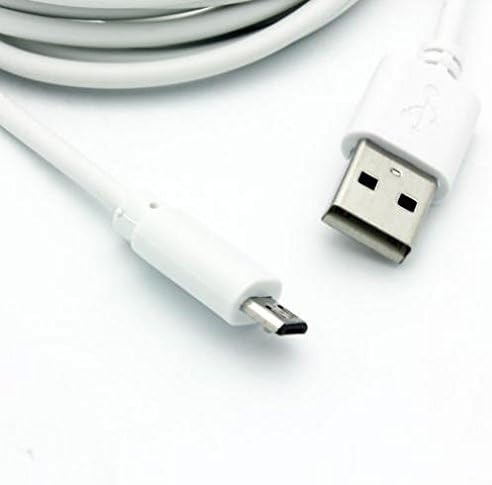 Miniatura 2 de Cable USB de 10 pies compatible con Motorola Moto E6, cable de carga microUSB, cable de alimentación largo TPE carga rápida de alta velocidad para