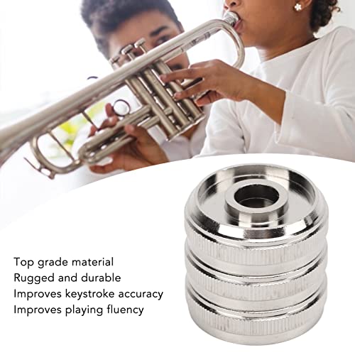 Trumpet Valve,3Pcs Metal Screw Piston Trumpet Repair Part for Replacement Musical Instrument Accessories(#1) Wind instrument accessories
