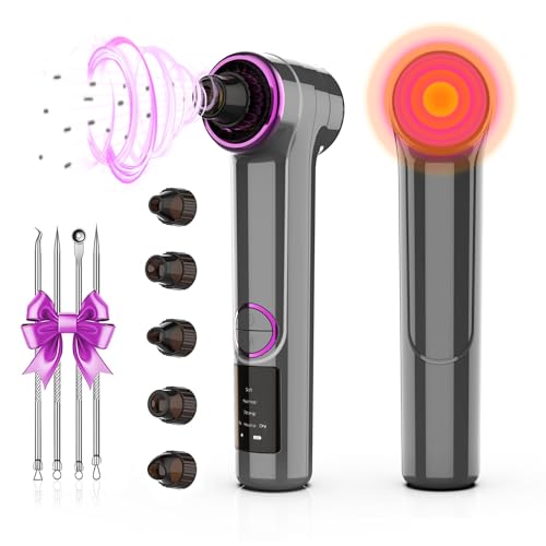 Blackhead Removers Pore Vacuum with Heating,...