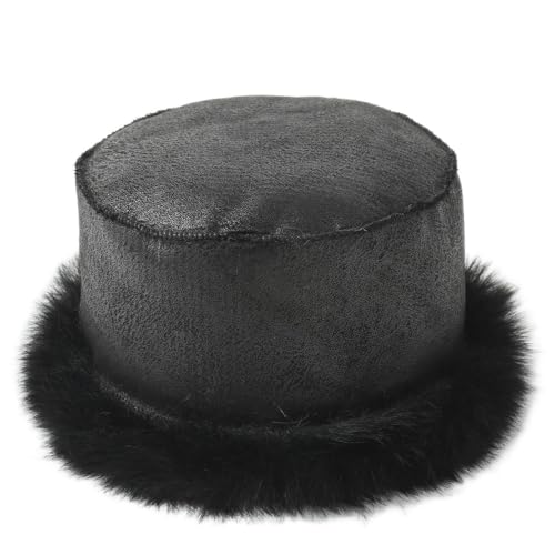 Gorro de piel sintética estilo ruso para mujer miniatura 2