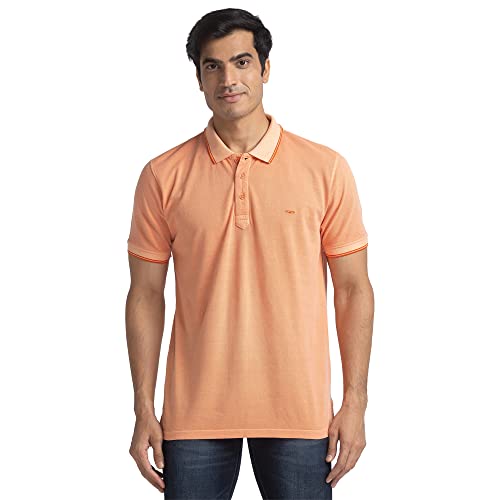 Image of Colorplus Tailored Light Blue T-Shirt for Men