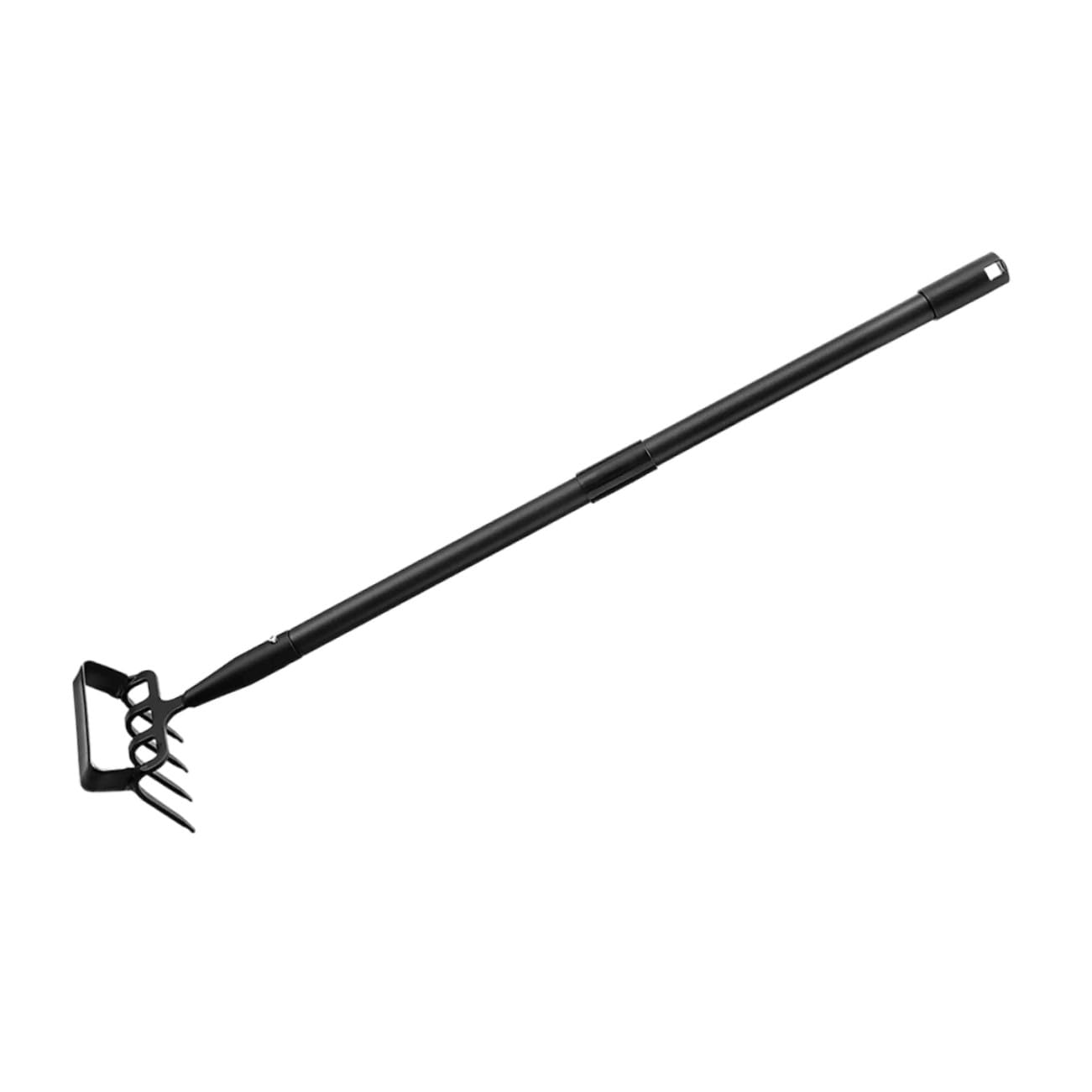 SUPVOX Rastrillo de Jardín Pequeño de Acero Inoxidable Ligero Función de Excavación Adecuado para Jardinería y Deshierbe en Espacios Reducidos