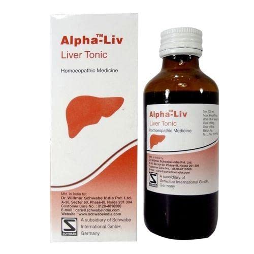Dr.Willmar Schwabe India Alpha Liv Liver Tonic - 100 ml |Pack Of 2|