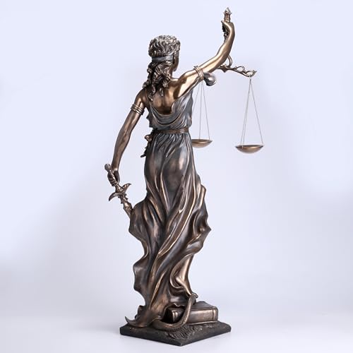 Estatua Themis Diosa Griega de la Justicia 29 Pulgadas miniatura 5
