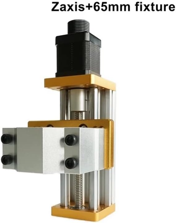 Davitu DC Motor - CNC Aluminum Sliding Table Apply 17/23 42BYG/57 Stepper Apply 48mm Spindle Fixture T8 Copper Anti-Backlash Nut