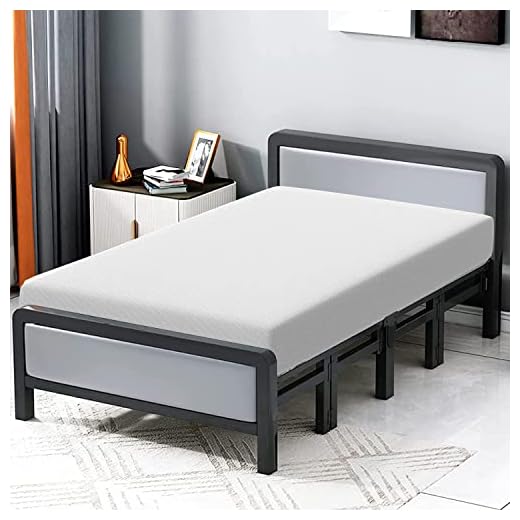 8 in Gel Memory Foam Mattress Mattresses for Cool Sleep & Pressure Relief,Medium Firm Mattresses CertiPUR-US Certified/Bed-in-a-Box (Twin)