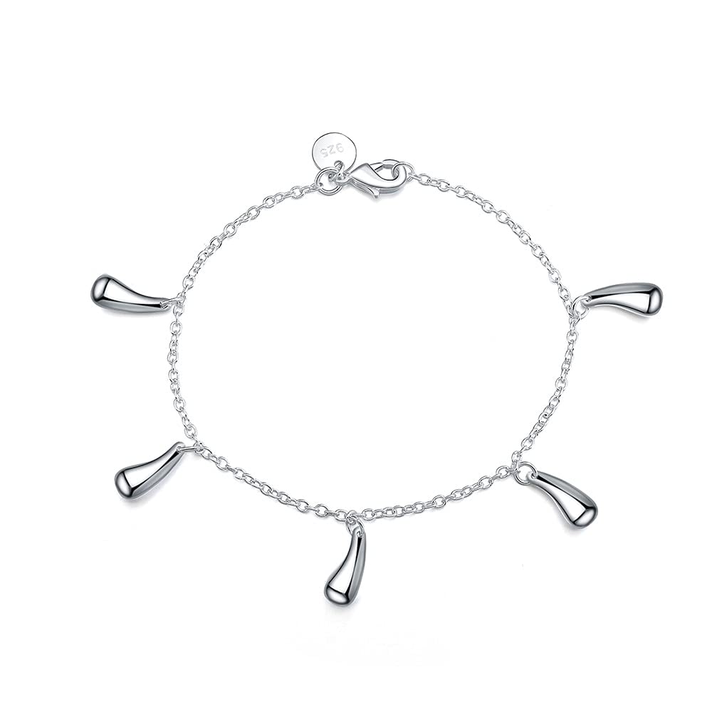 Bracelets à eau et bangles femme : chaîne géométrique bijoux de fête - 5