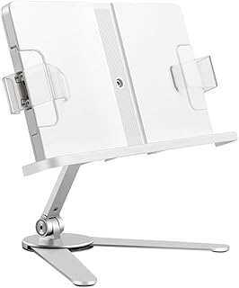 Składany Uchwyt Książka Czytanie Drzewostan: Blat Nuty Przenośny Stojak Uchwyt Czytania Partytury Stojak Do Domowego Biura