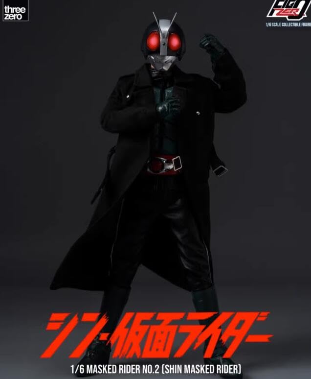 Amazon.co.jp: 「AC」Threezero 1/6 Masked Rider シン仮面ライダー 2