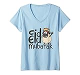 Photo Gallery donna eid mubarak per bambini felice eid mubarak 2024 maglietta con collo a v Photo Gallery donna eid mubarak per bambini felice eid mubarak 2024 maglietta con collo a v
