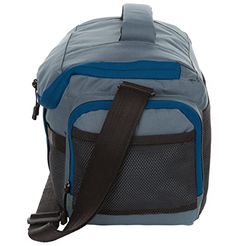 Okeechobee Fats Medium Fishing Gear Tackle Bag Soft Sided Fishing Bag | Includes 2 Fishing Accessories Utility Boxes | Top Loading Fishing Tackle Box Bag | Orion Blue - Thumbnail 5