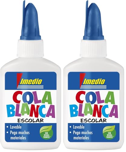 IMEDIO Cola Blanca 125 g (Paquete de 2)