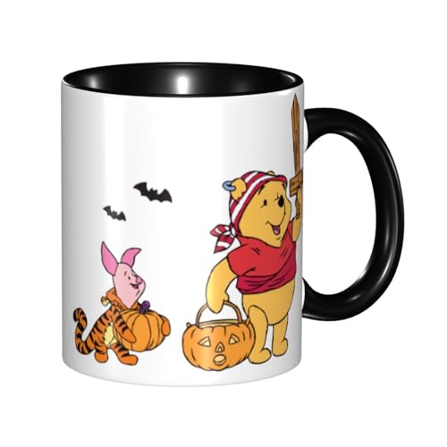 くまのプーさん マグカップ 330ml ティーカップ コーヒーカップ カップ セラミック Mug Cup 軽量 直接ドリップ おしゃれ かわいい 電子レンジ対応 グッズ オフィス 家用 プレゼント