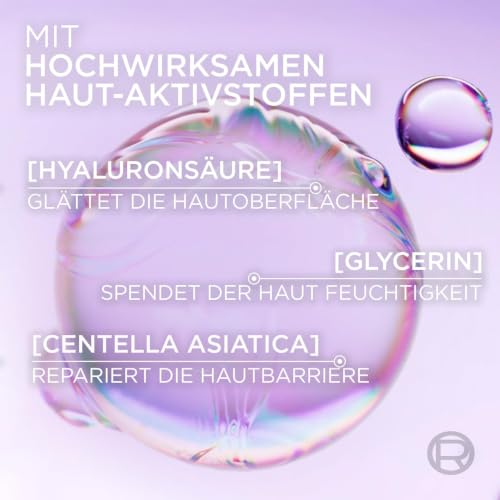 L'Oréal Paris Glass Skin Hydrogel 4er Maskenbox, für aufgepolsterte & glowy Haut, feuchtigkeitsspendend & glättend, [mit Hyaluronsäure]… – Ansicht 6