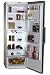 Frigorífico 1 puerta cooler Rommer FL 186 NF++ Look Inox, No Frost