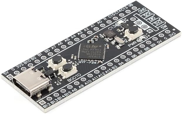 Image of IDUINO STM32F401CCU6 STM32 Minimum Core System Learning Development Board Module STM32F4 STM32F401 ARM Cortex-M4 Type-C 256 Kbytes Flash Memory