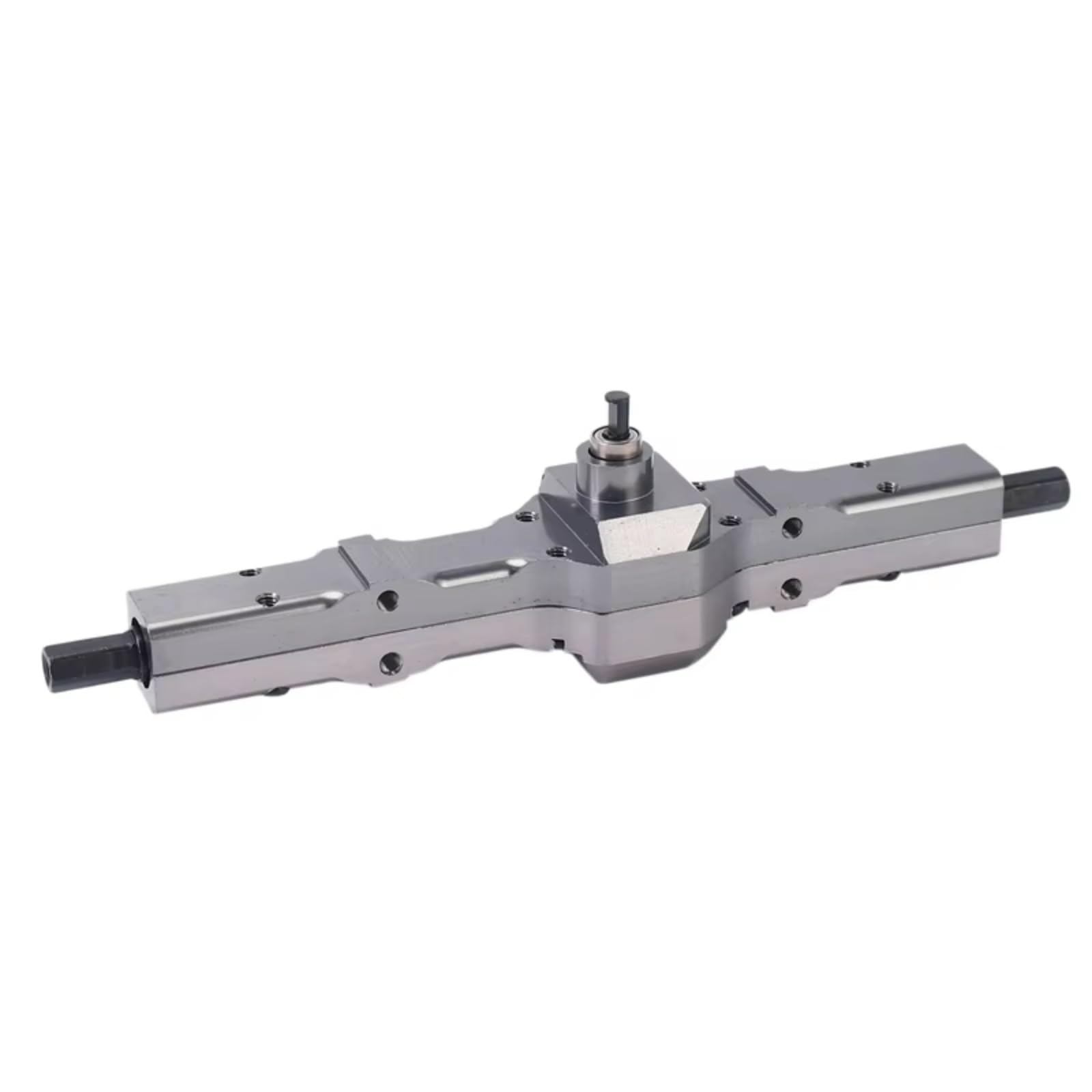 Compatible con WPL C14 C24 C34 C44 B14 B24 1/16 RC Camión Coche Piezas De Actualización Accesorios 5X Caja Engranajes Eje Puente Delantero Trasero Metal Piezas