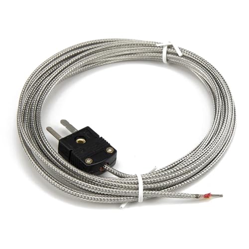 Sensor de temperatura termopar tipo K con blindaje metálico FTARW03 y 3,0 m 2
