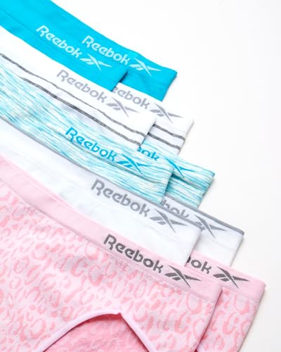 Reebok Girls' Hipster Briefs - 10 Pack Breathable Stretch Performance Hipster Panties - Seamless Underwear for Girls (6-16)2