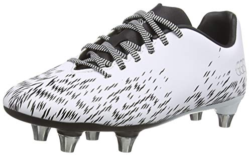 Canterbury of New Zealand Speed 2.0 Soft Ground, Zapatillas de Rugby Unisex Niños, Negro (Black Junior Unisex), 36.5 EU