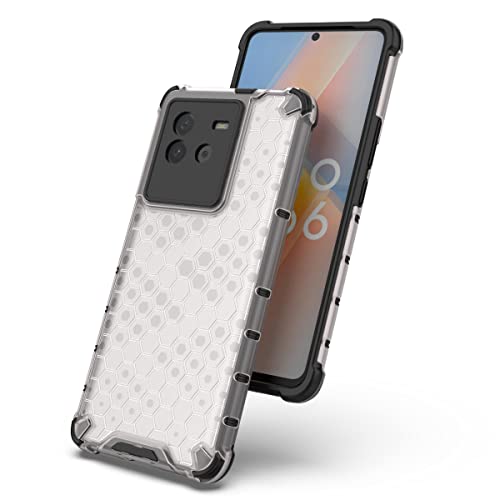 Image of Glasgow Back Case Cover Compatible with IQOO Neo6 5G / IQOO Neo 6 5G (Stylish Design) - Transparent