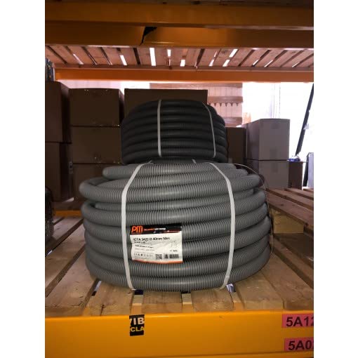 Pmflex - GAINE ICTA Ø40MM GRIS 50M AVEC TIRE-FIL