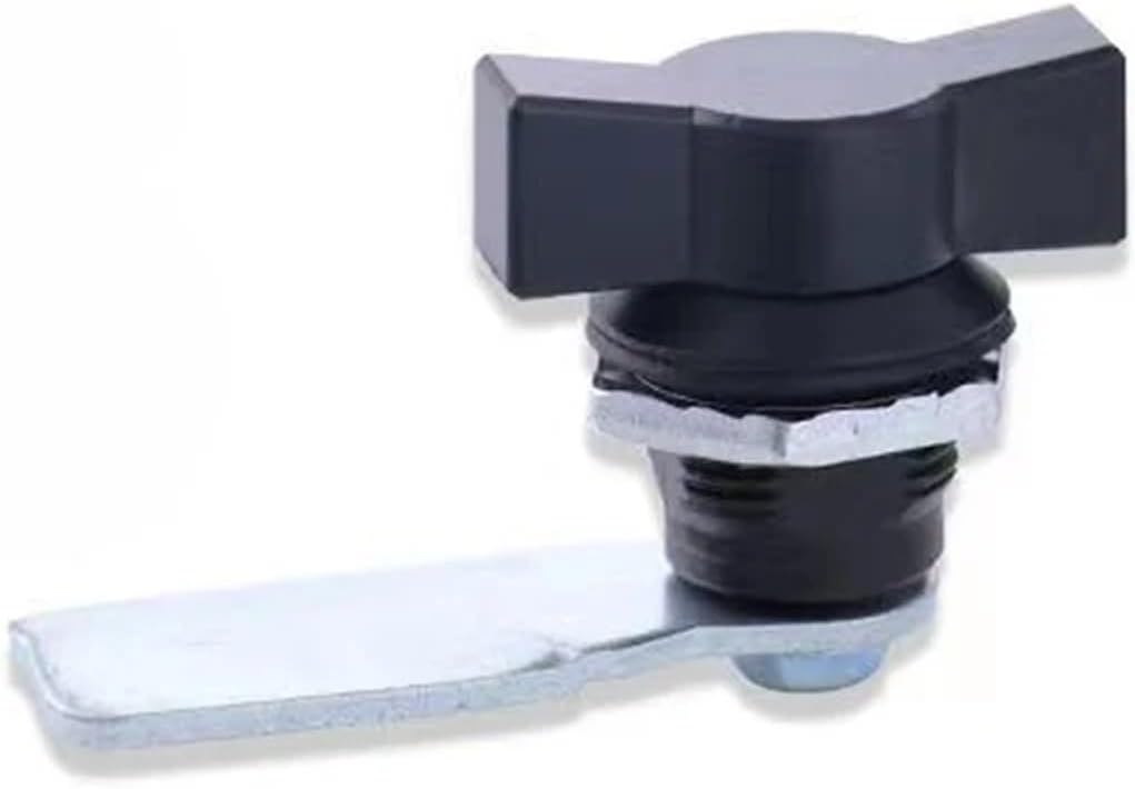 Zinc Alloy Airfoil Handle Instrument Zip Lock Telescopic 4Pcsg(4pcs-Black-H0)