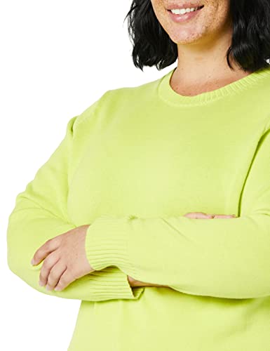 Image of Amazon Essentials Women's Lightweight Soft Crewneck Sweater, 100% Cotton, Plus