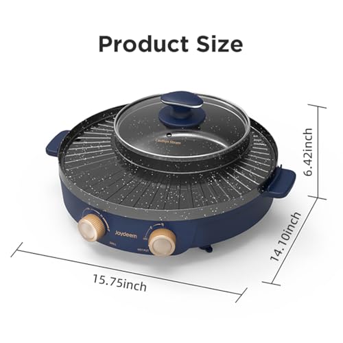 Joydeem Electric Grill with Hot Pot thumbnail 2