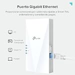 TP-Link RE500X Repetidor WiFi 6 AX1500 Doble Banda, 1 Puerto GE, EasyMesh