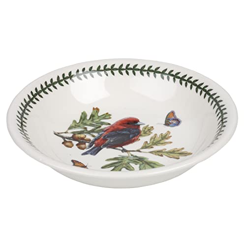 Portmeirion-Botanic-Garden-Birds-Pasta-Bowl-Set-of-6-Bowls-with-Assorted-Motifs-Made-of-Fine-Earthenware-Dishwasher-and-Microwave-Safe-Made-in-England
