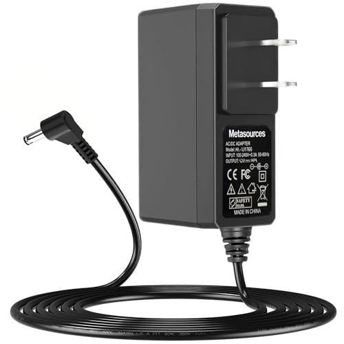 Metasources 9V AC/DC Adapter Compatible with Gemmy Life Size Animated Singing Dancing Santa Homer Simpson Claus 48