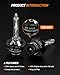 SEALIGHT D2S HID Bulbs, 6000K Cool White 35W 85122 66240 66040 66240CBI (85122C1) for HID Assembly, Pack of 2