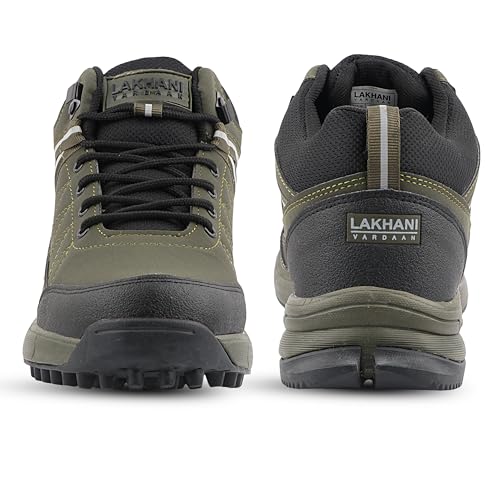 Image of FLYO By Lakhani Vardaan WOODS01 Outdoor Shoes, Sturdy Sole for Tough Terrains, Comfortable Insole, Suitable for Outdoor Activities and Casual Wear
