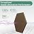 Hexagon Acoustic Panels, 12 Pack Self-Adhesive Sound Panels(Coffee Brown)