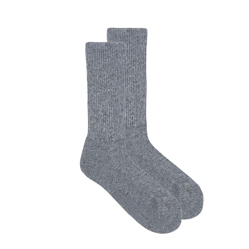 TOD OIMS Merino Wool Socks for Men&Women, Heavyweight Socks, Cushioned for Hiking, Sports, Workwear, Made in Mongolia, Large 10-13 US