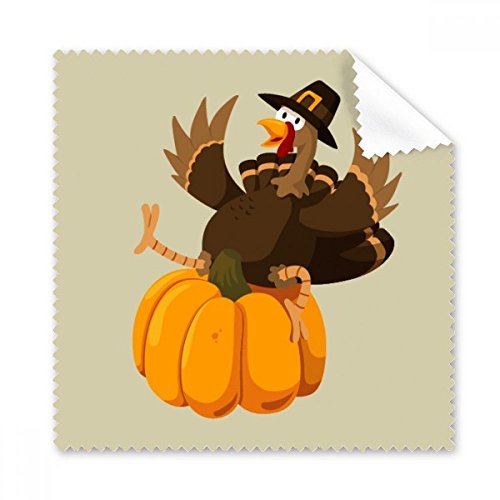 Tissu lunettes Thanksgiving nettoyant écran cadeau automnal original x5