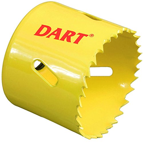 DART DPH050 Premium Hole Saw, 0 V, Yellow
