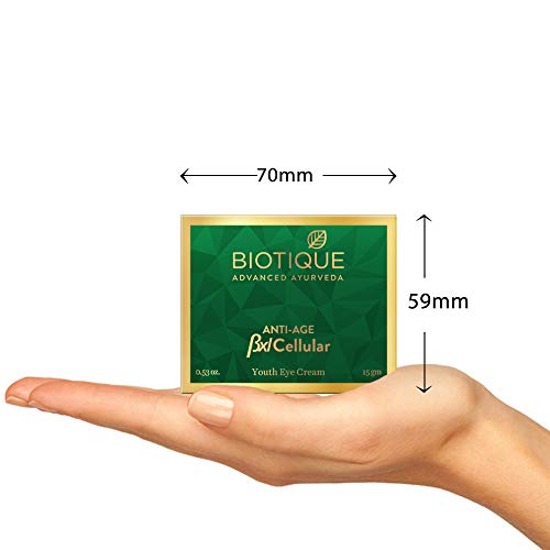 Image of Biotique Bxl Cellular Almond Youth Eye Cream, 15g