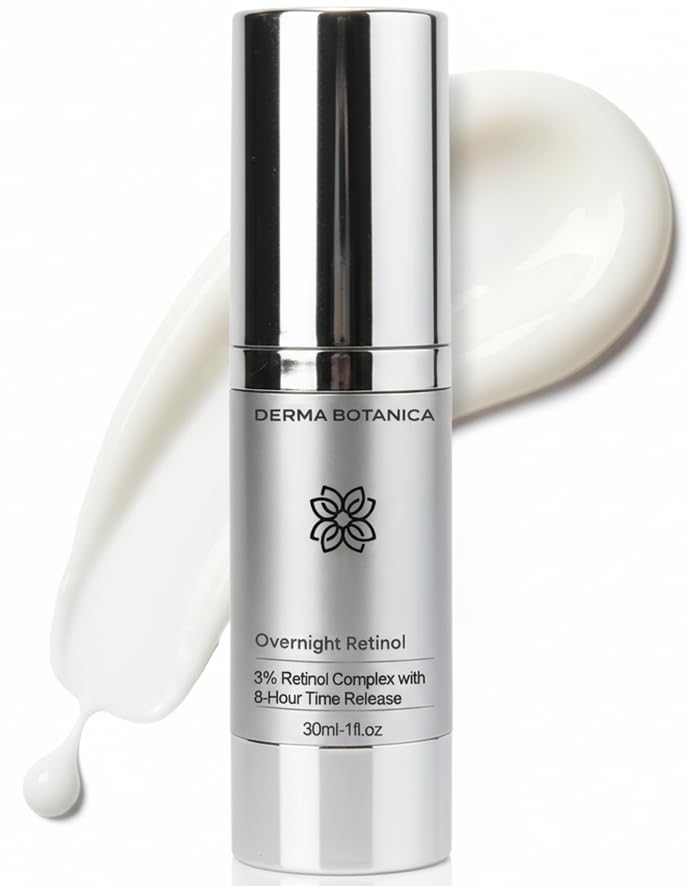 Overnight Retinol Serum,0.5% Liposomal Retinol Serum,Synchronized Multi-Recovery Complex,Helps Nourish Skin for a Smoother,Formulated to be Gentle.(1pc)