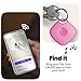 Life360 Tile - Bluetooth Tracker, Keys Finder and Item Locator for Keys, Bags and More. Phone Finder. Both iOS and Android Compatible. 1-Pack (Pink Punch)