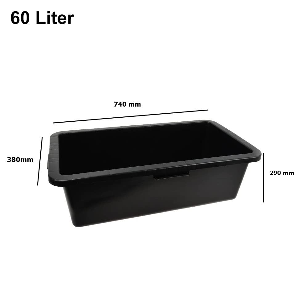 Mörtelwanne Mörtelkasten 60 Liter Baueimer Speiswanne Zementwanne Gewerbe, Industrie & Wissenschaft