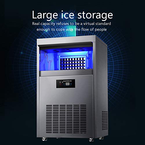 WHJ-Ice maker Freistehende Gewerbliche Eismaschinewohnungen Und BüRos , 80kg Gewerbliche Eismaschine Teestube GroßE Und… – Bild 6