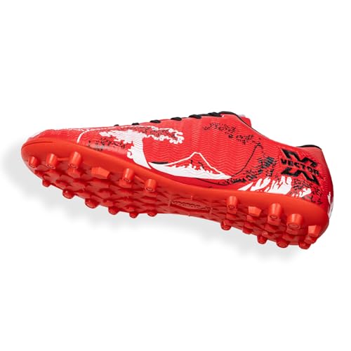 Image of Vector X Acura Series High-Performance Athletic Football Studs|Turf Shoe|Fully Embossed Synthetic Upper+ High Strength TPU Sole|Practice & Training Footwear Sports Shoes for Boys Men Adult