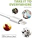 Boxgear iPhone Charger 2-Pack MFi Certified Charging iPhone Lightning Cable and USB Wall Adapter Plug Block for iPhone11 Pro, Xs, XS Max, X, 8, 8 Plus, 7, 7 Plus, 6S, 6, 6 Plus, 5S, iPad Mini (White)