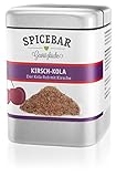 cola bauchschmerzen Zutaten: Kokosblütenzucker*, Kalahari Wüstensalz, Kirsche* gefriergetrocknet (16%), Kardamom*, Zitronenschalen*, Orangenschalen*, Kolanuss*(5,5%), Kakaopulver*, Ingwer*, Macis*, Koriander*, Tonkabohnen*, Zimt*, Süßholz*, Chili*