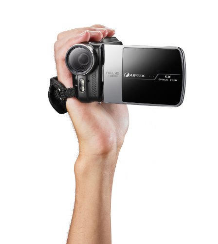 Aiptek AHD H500 Full-HD Camcorder (16 Megapixel, 7,6 cm (3 Zoll) Touch LCD Display, 5-fach optischer Zoom, HDMI) – Bild 7